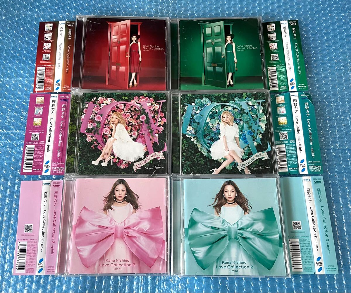 通常盤ベストアルバム6枚 西野カナ [Love Collection 1 2 ~pink 通常盤ベストアルバム6枚 西野カナ [Love Collection 1 2 ~pink