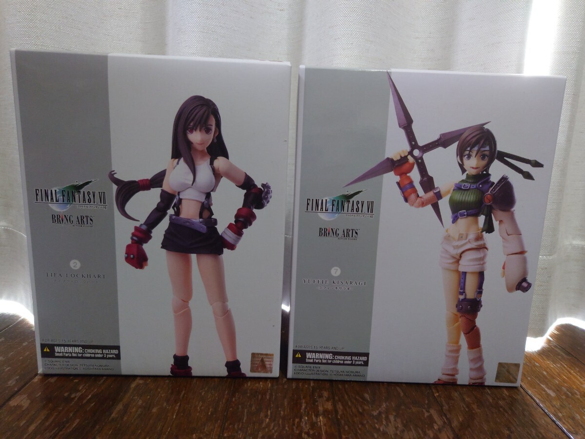 ブリングアーツ　ティファ　ユフィ　2体セット　FINALFANTASY Ⅶ　BRING ARTS Tifa Lockhart Yuffie Kisaragi　Action Statue　未開封新品