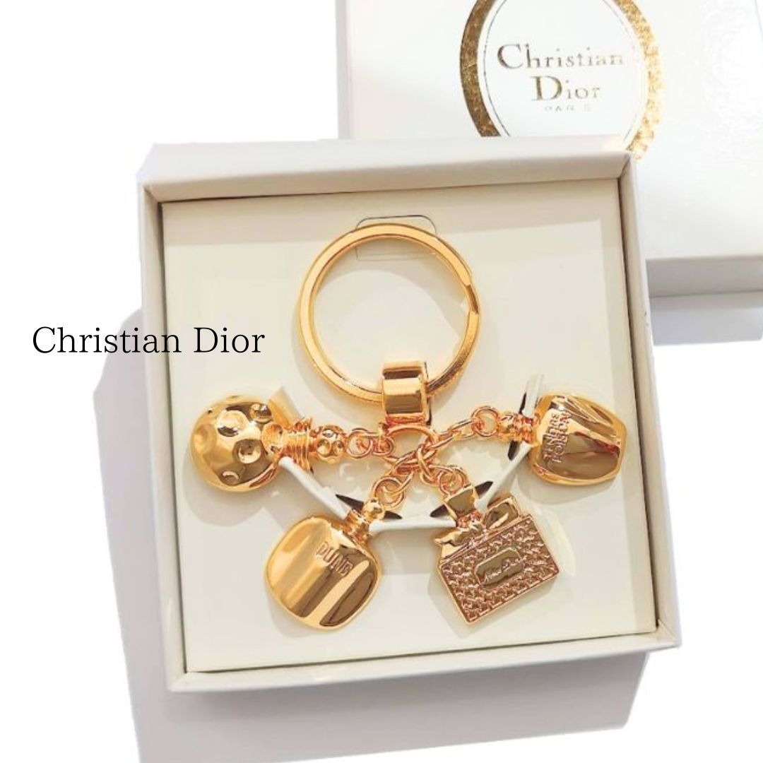 【新発売】 鑑定済】Christian Dior クリスチャン ディオール CD パフューム ブレスレット
