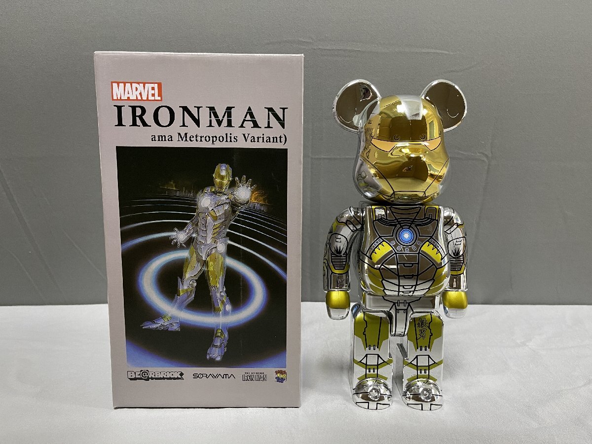 BE@RBRICK ベアブリック MEDICOM TOY IRON MAN MARK VII DAMAGE BE@RBRICK ベアブリック MEDICOM TOY IRON MAN MARK VII DAMAGE