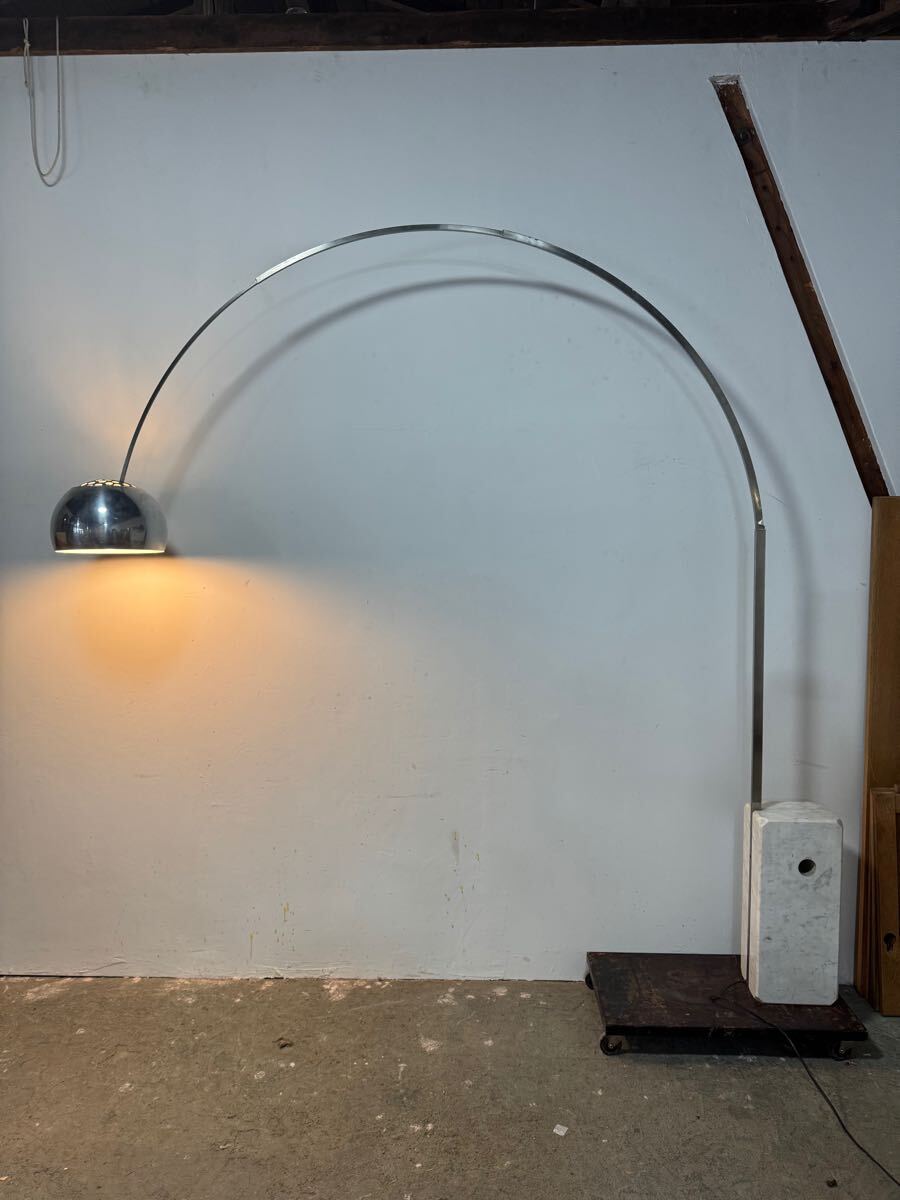 FLOS フロス イタリア最高級 ARCO アルコランプ アッキーレ・カスティリオーニ フロアライト フロアランプ ヤマギワ