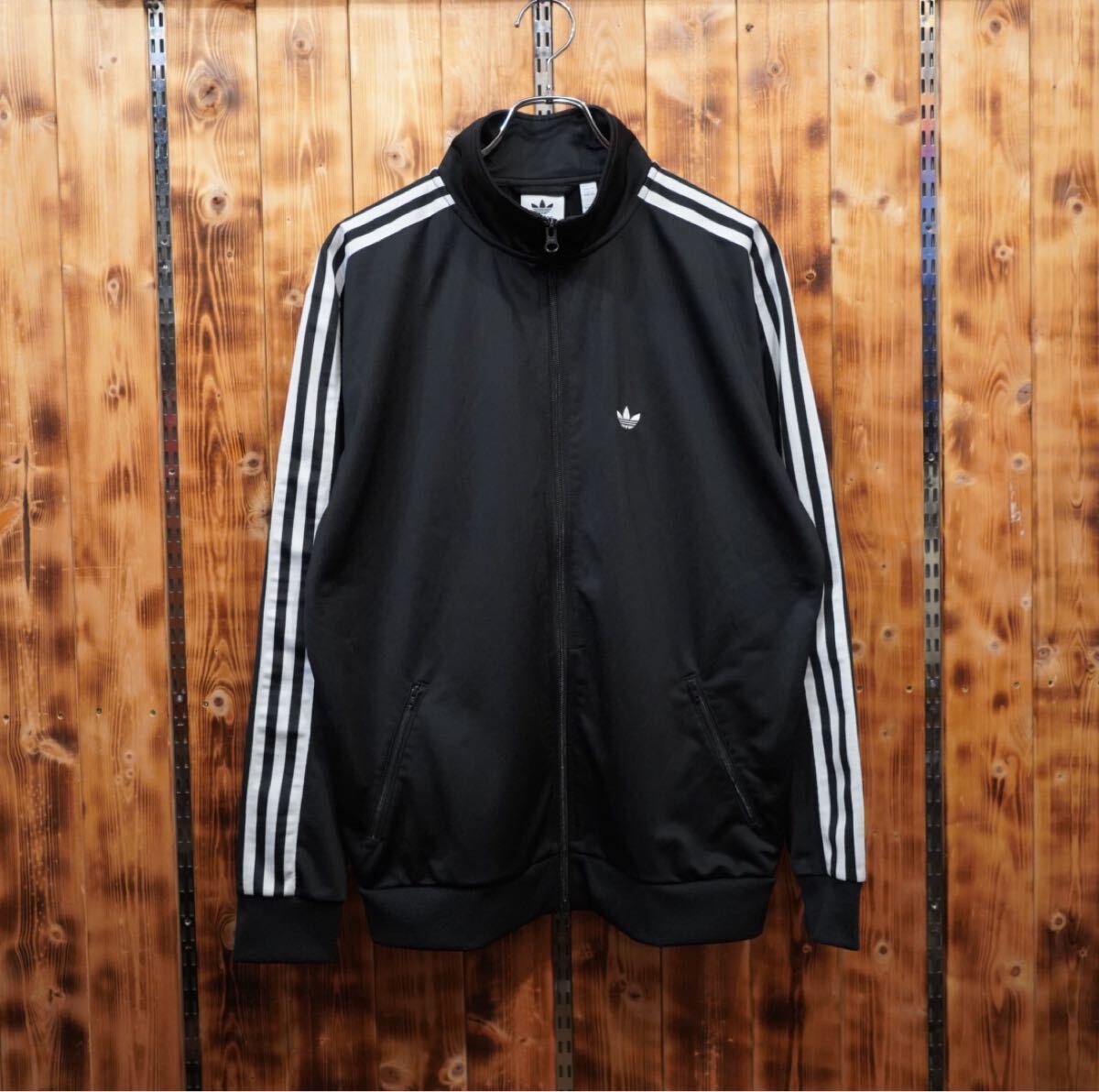 adidas ベッケンバウアー ジャージ 黒白 S(大きめ)/トラックジャケット 常田大希着用同型同色 IK9148 King Gnu