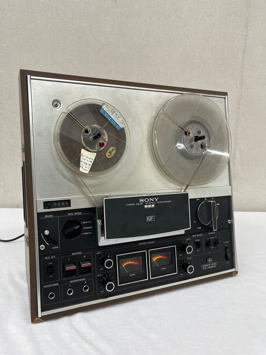 [ электризация проверка товар ]TC-6360A открытый катушка панель SONY звук оборудование аудио Sony 