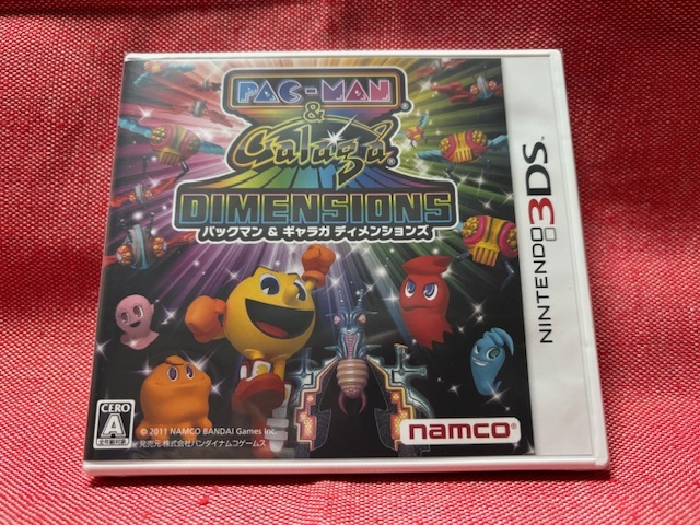 3DS★PAC-MAN & Galaga DIMENSIONS パックマン&ギャラガディメンションズ★新品・未開封品・即決有
