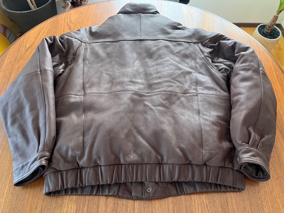 ○90s Eddie Bauer エディバウアー 黒タグ 聞き惚れ 上質 レザー ○90s Eddie Bauer エディバウアー 黒タグ 聞き惚れ 上質 レザー