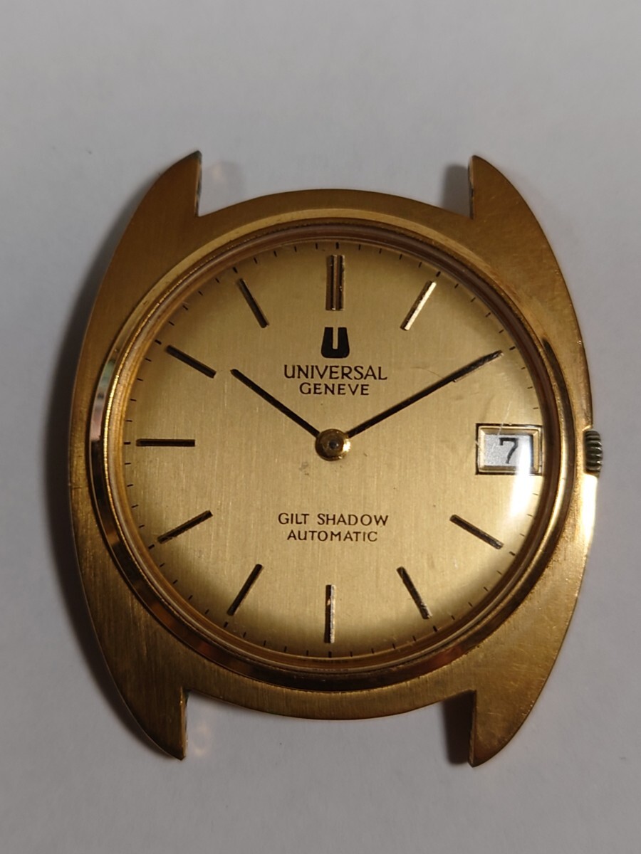 ジャンク品 ユニバーサルジュネーブ ギルトシャドウ 不動品 Yahoo!オークション - ジャンク UNIVERSAL GENEVE GILT SHADOW