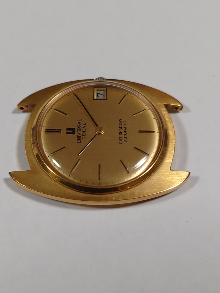 ジャンク品 ユニバーサルジュネーブ ギルトシャドウ 不動品 Yahoo!オークション - ジャンク UNIVERSAL GENEVE GILT SHADOW