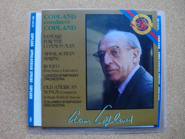 ＊【CD】AARON COPLAND／COPLAND APPALACHIAN SPRING・COPLAND（MK42430）（輸入盤）