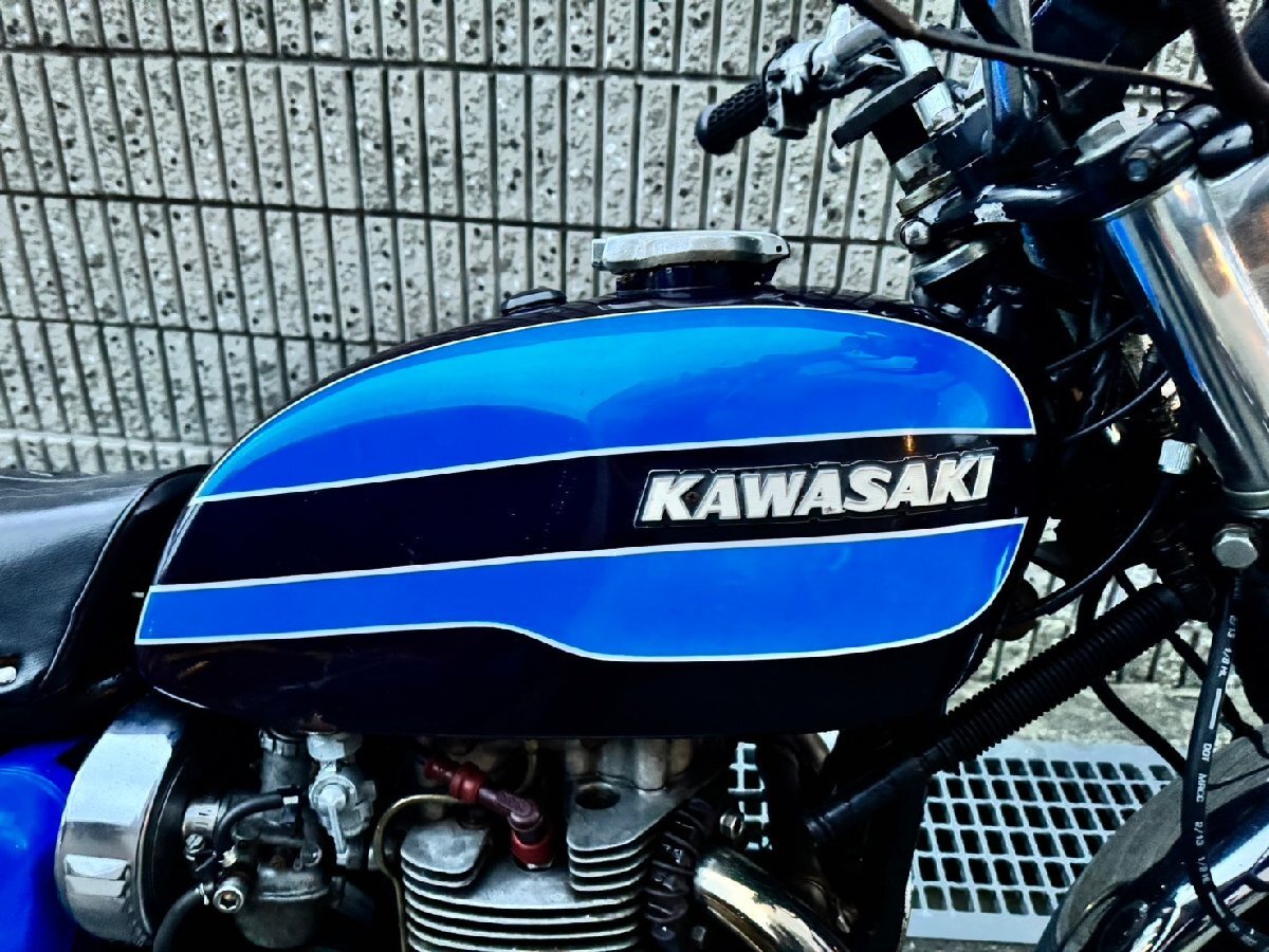 KAWASAKI カワサキ W3 650RS BLUE 実働 ビンテージ バイク 旧車 KAWASAKI カワサキ W3 650RS BLUE 実働 ビンテージ バイク 旧車