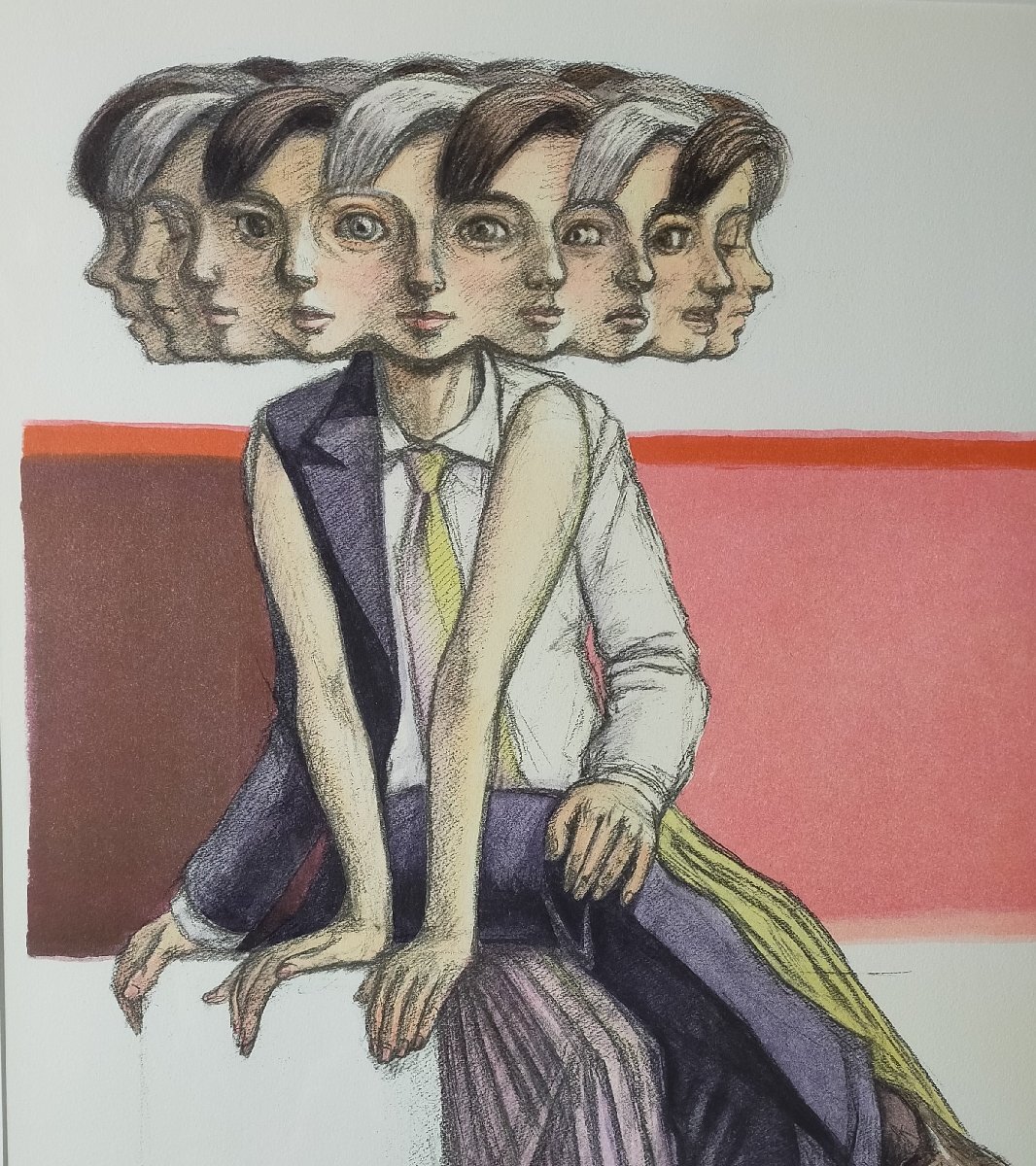 2024年秋冬新作 宇美】真作 金巻芳俊 Yoshitoshi Kanemaki /エチュード 版画