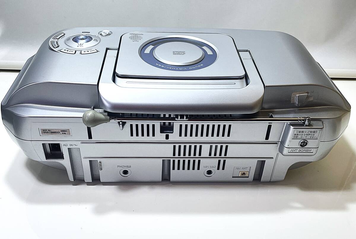 panasonic RX-MDX77 CD/MD/カセット CD・MD・ラジオ動作確認済み