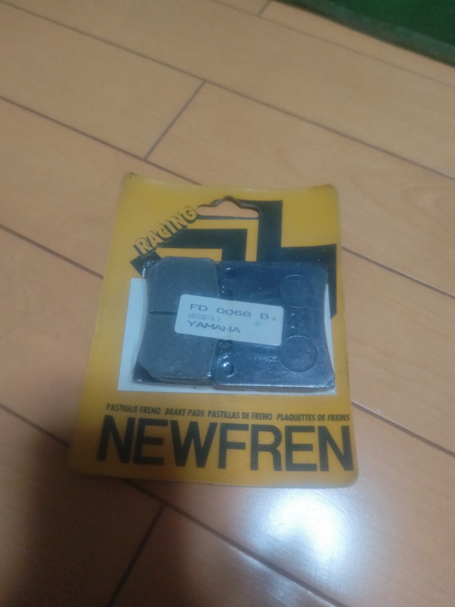 ヤマハ 車(chē)種不明 NEWFREN ニューフレン FD 0068 B 社外 未使用 ブレーキパッド YAMAHA FZ400R FZR400 RZV500R RZ350R RZ250R XJ400Z