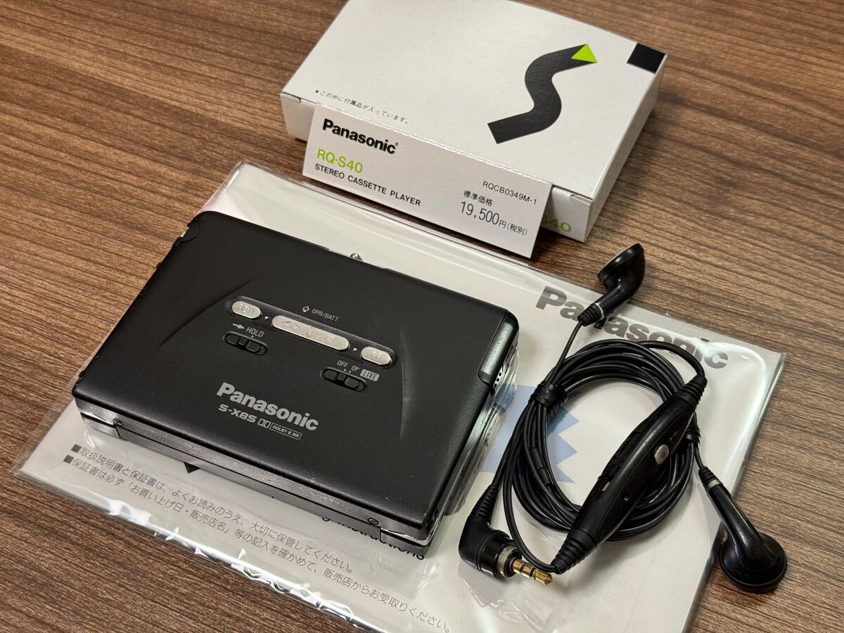 【美品DE可動品】Panasonic カセットプレーヤー RQ-S40 Yahoo!オークション - 整備済|Panasonic カセットプレーヤー RQ-S40