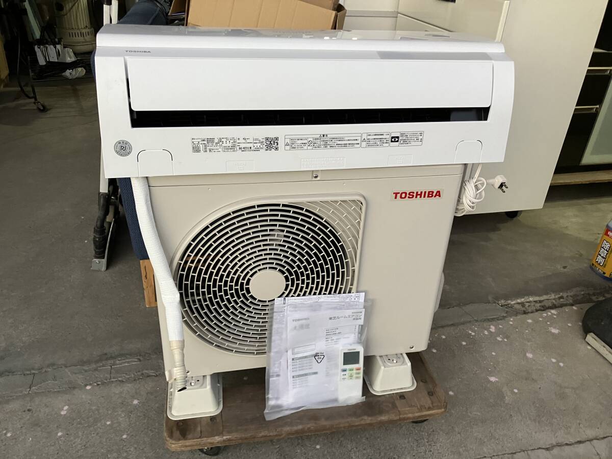 ☆エアコン☆東芝☆2024年製☆6畳☆RAS-N221X☆リモコン