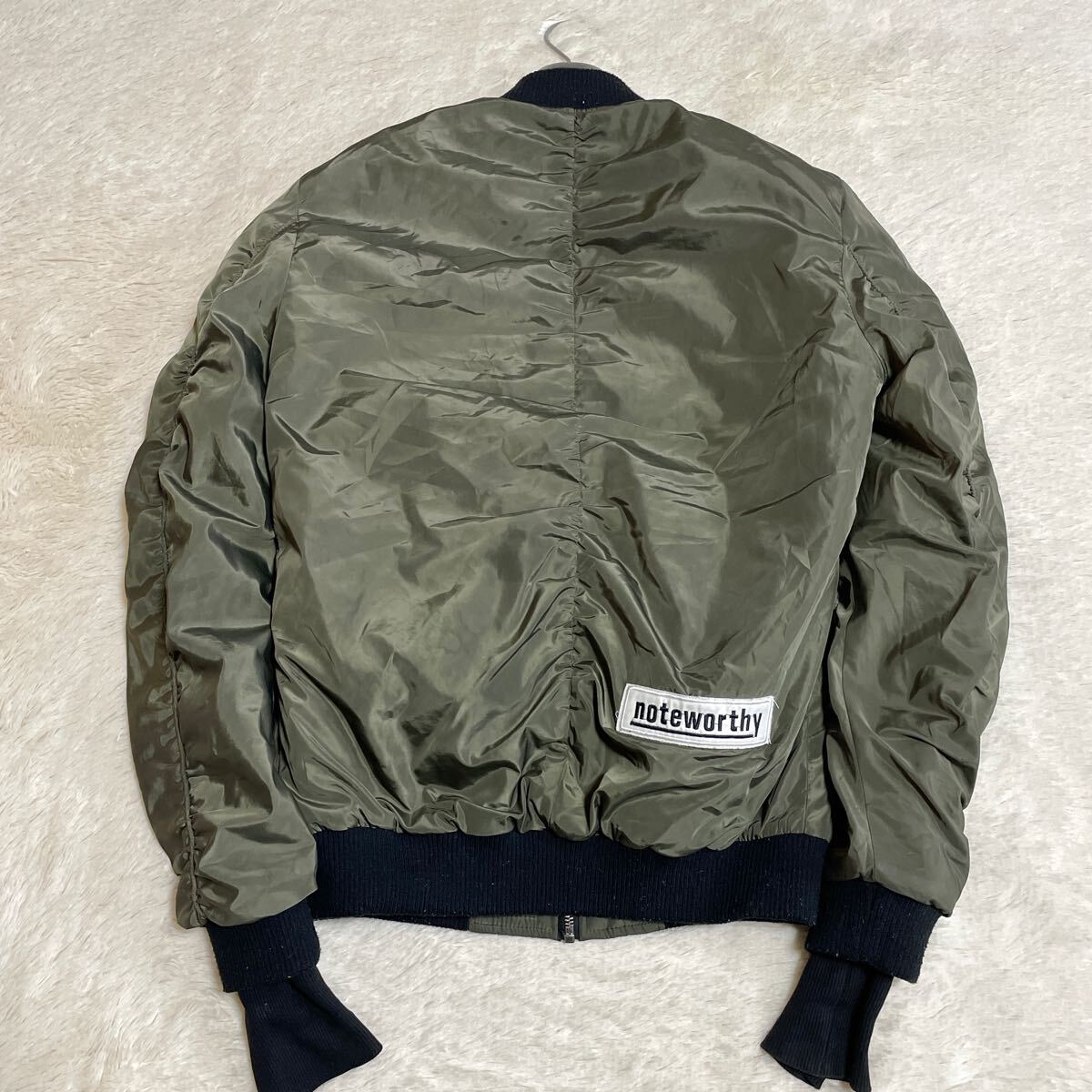 美品 SIXTH JUNE シックススジューン ワッペン MA1 ブルゾン 美品 SIXTH JUNE シックススジューン ワッペン MA1 ブルゾン