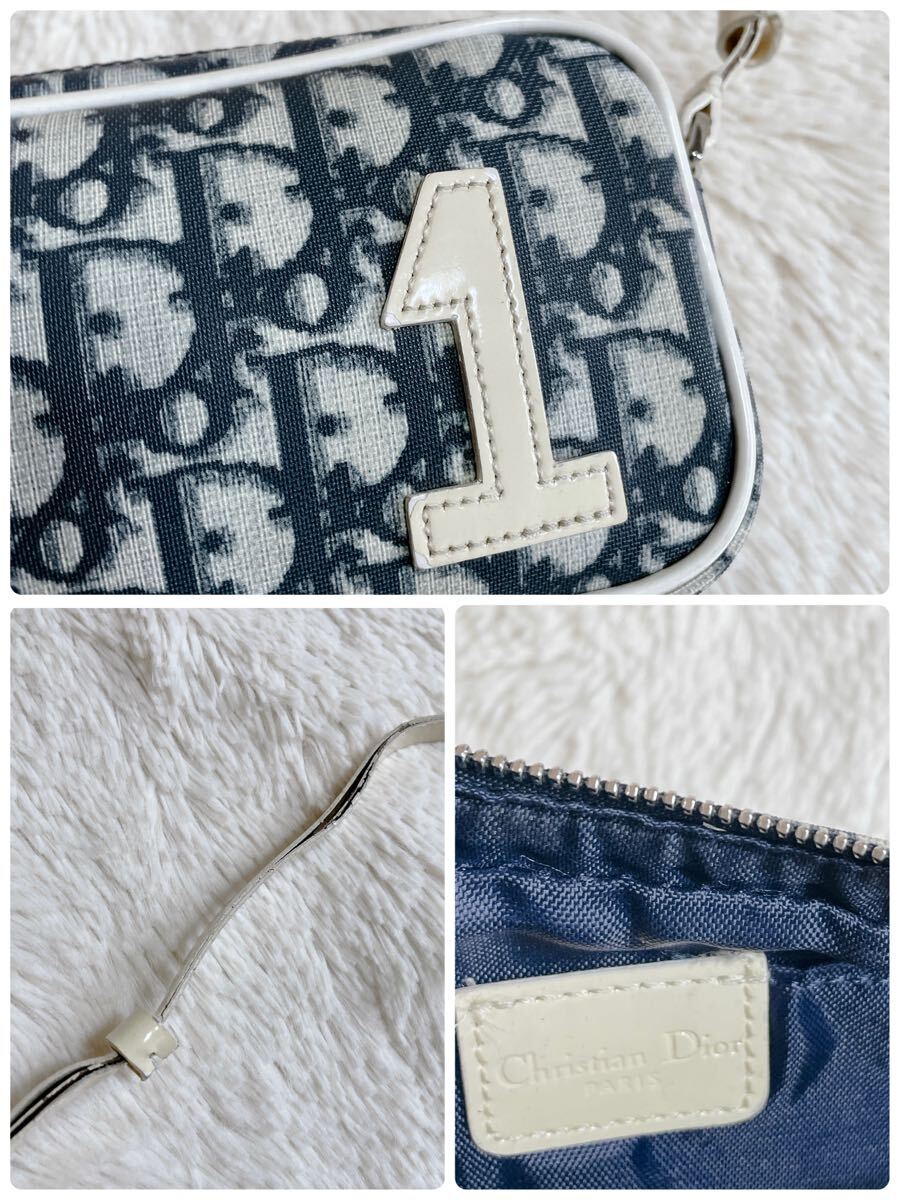 Christian Dior トロッター PVC No 1 アクセサリーポーチ Christian Dior トロッター PVC No 1 アクセサリーポーチ