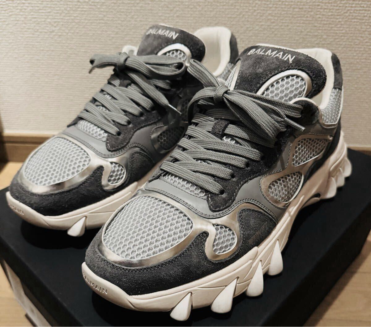 BALMAIN B-EAST バルマン ビースト スニーカー size 43 28 0cm