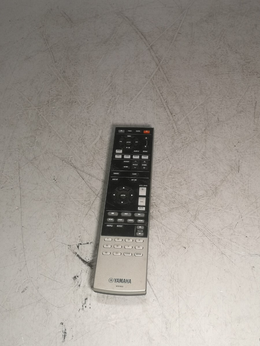 YAMAHA WV01990 CDレシーバーリモコン 中古 クリック 送料無料！！