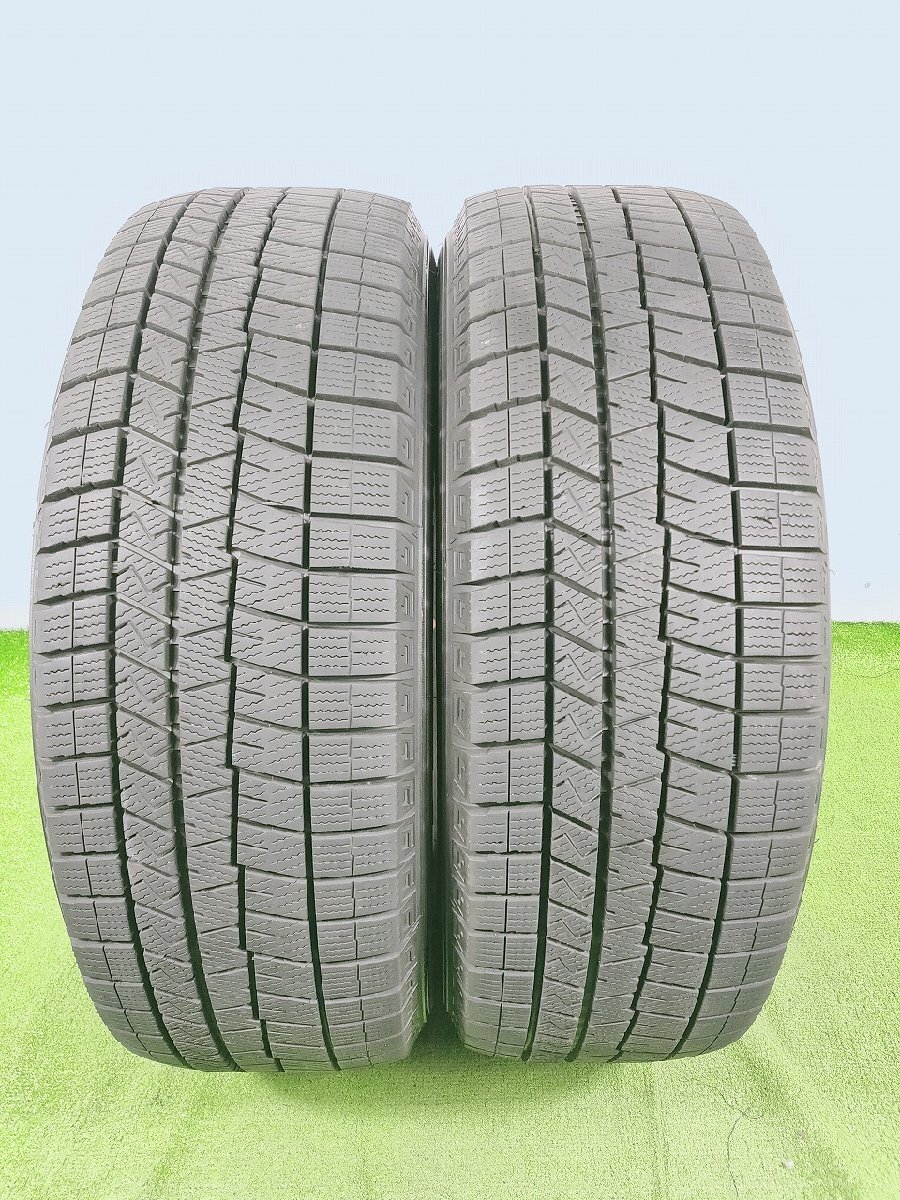 ダンロップ WINTER MAXX WM03 215/60R17 96Q★8.5分山 2021年 2本 スタッドレス【宮城発 送料無料】MYG-B14006 中古