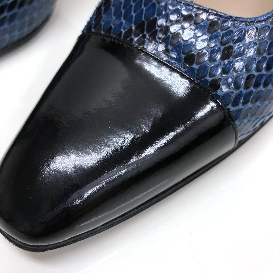 美品 CHANEL 96P パンプス ハイヒール パイソン サイズ37|Yahoo 美品 CHANEL 96P パンプス ハイヒール パイソン サイズ37|Yahoo