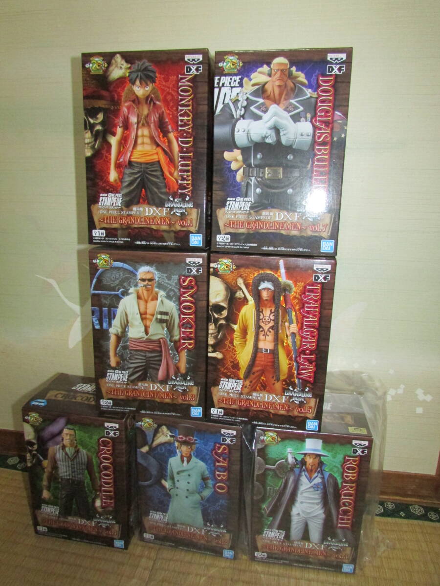【未開封】　ONE PIECE　ワンピース DXF　フィギュア 「 劇場版 ワンピース STAMPEDE DXF　」　7体　まとめ売り　まとめ　セット