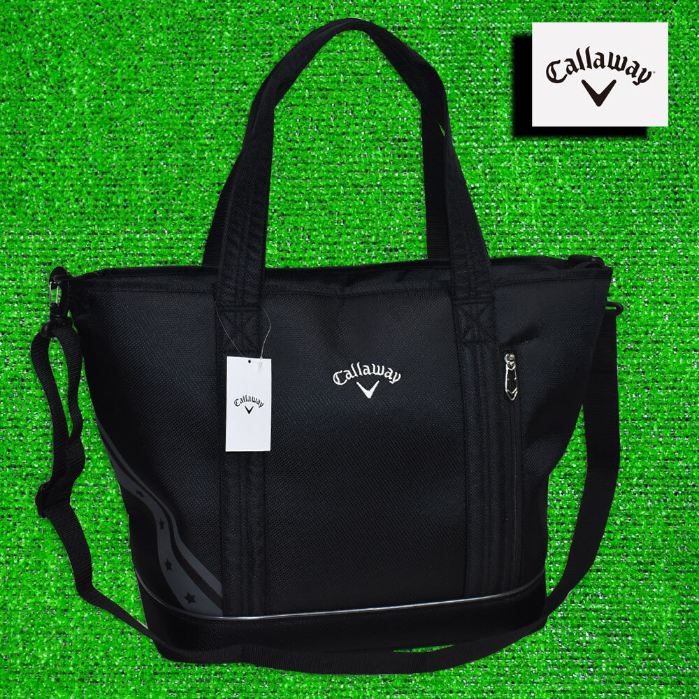 Callaway キャロウェイ ゴルフ トートバッグ【ブラック】新品！