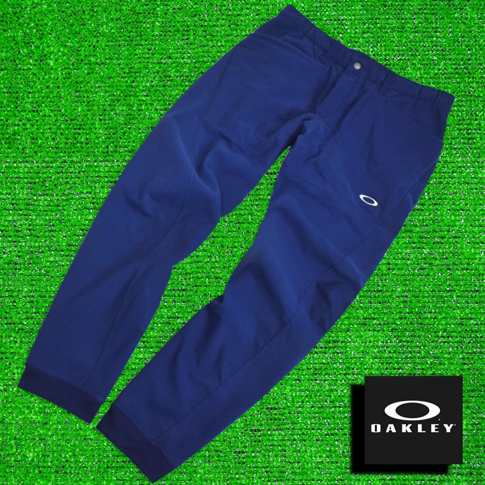 ＯＡＫＬＥＹ オークリー ゴルフ 防風ボアパンツ【ネイビー/XL】美品！