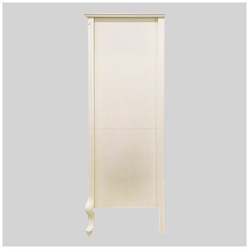 【開梱設置】フルールWH ハイチェスト90 箪笥 タンス リビング おしゃれ 猫脚 クラシック アンティーク系 東海家具_画像4