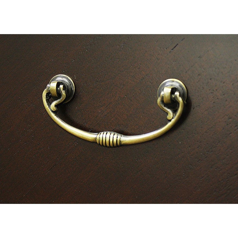 【開梱設置】フルールDM チェスト85 タンスカウンター 猫脚 東海家具 クラシック アンティーク 英国 おしゃれ ブラウン_画像10