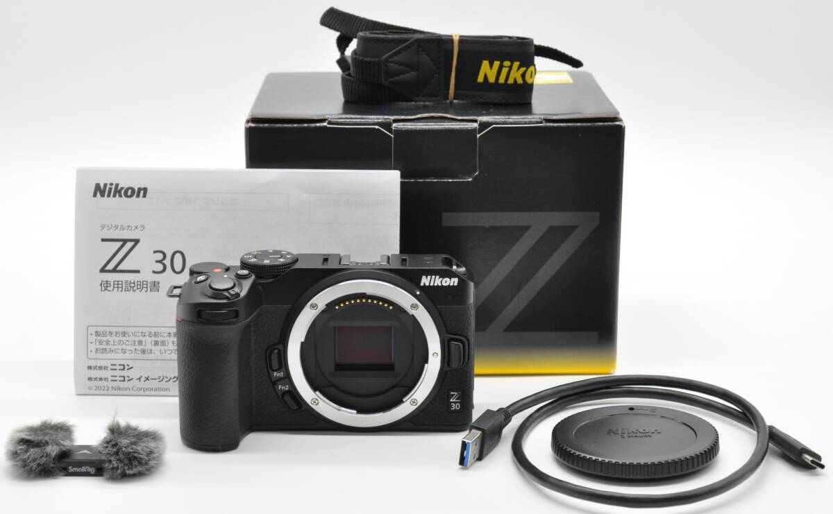 極上美品!!> Nikon ニコン Z 30 ボディ ※※ショット数、358 極上美品!!> Nikon ニコン Z 30 ボディ ※※ショット数、358