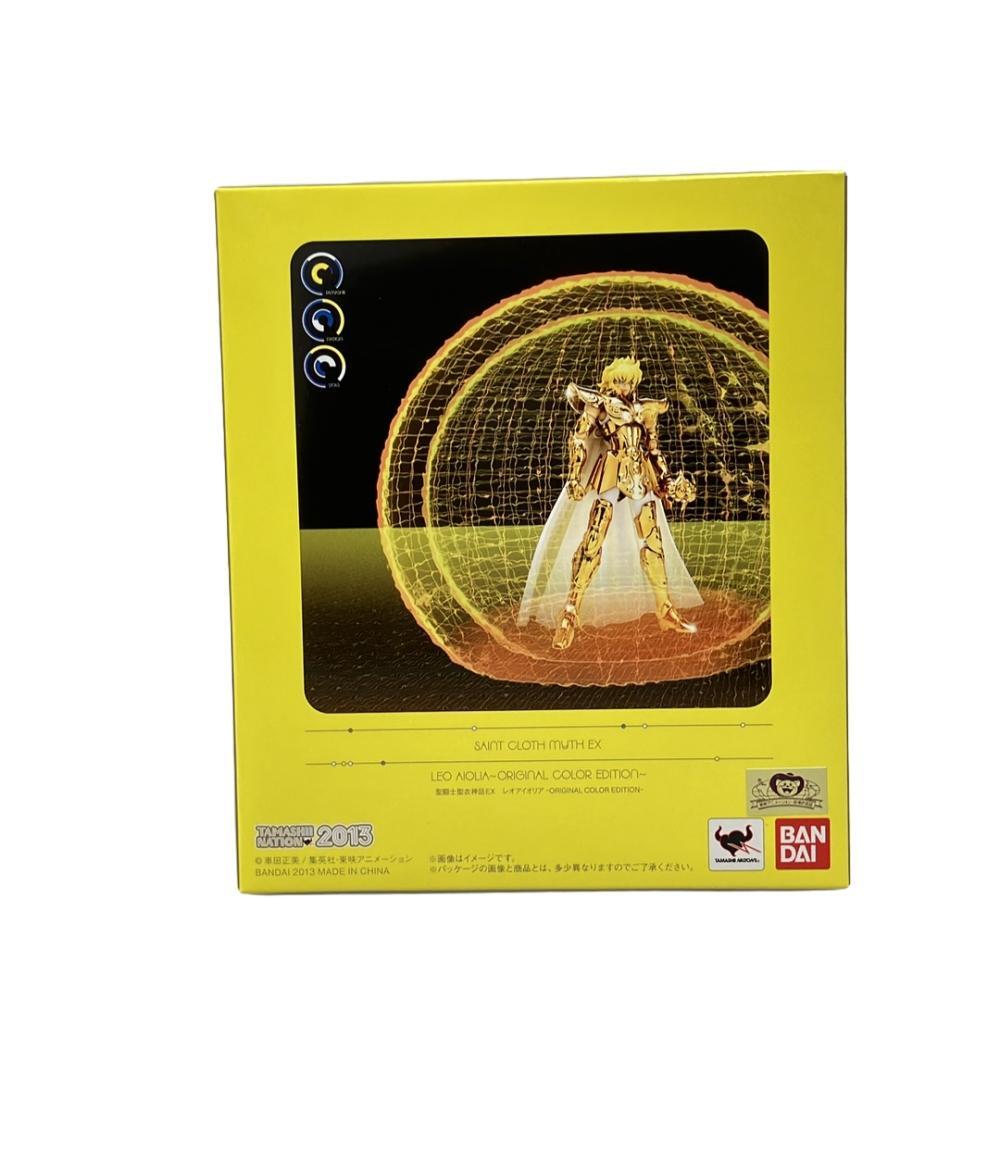 正式的 美品 聖闘士星矢 フィギュア バンダイ -オリジナルカラーエディション- レオアイオリア 聖闘士聖衣神話EX その他