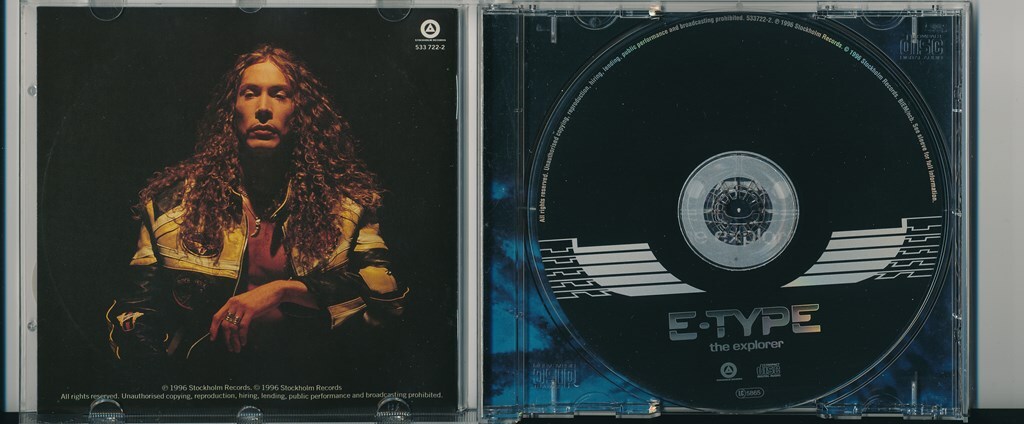 e-type / the explorer /Sweden盤/中古CD!!75102_画像2