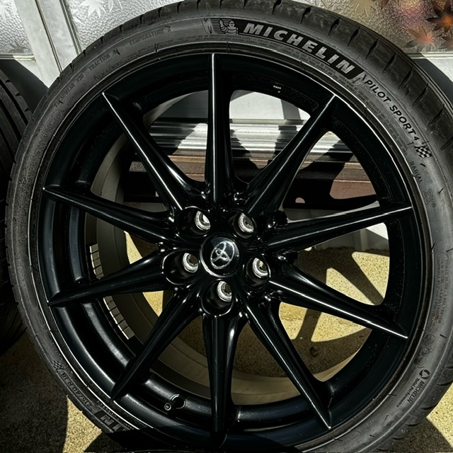 GR86 トヨタ 18インチ タイヤホイールセット マットブラック GR86 トヨタ 18インチ タイヤホイールセット マットブラック