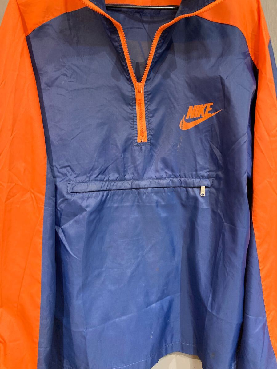 希少70's オレンジタグ NIKE ナイキ プルオーバージャケット/USA 希少70's オレンジタグ NIKE ナイキ プルオーバージャケット/USA