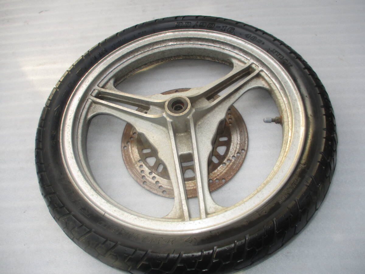 *K16*CS250, переднее колесо,BR250A, Kawasaki, casual спорт, редкий, редкость 