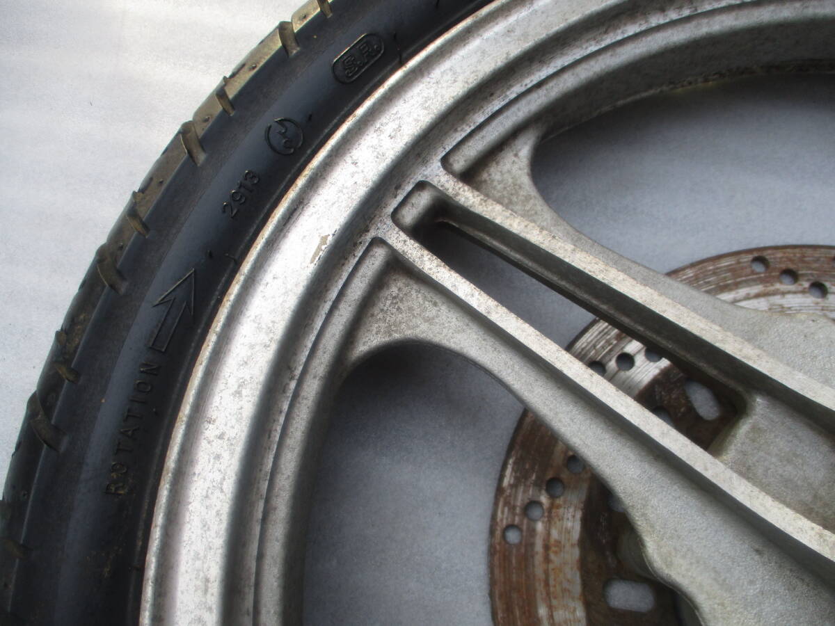 *K16*CS250, переднее колесо,BR250A, Kawasaki, casual спорт, редкий, редкость 