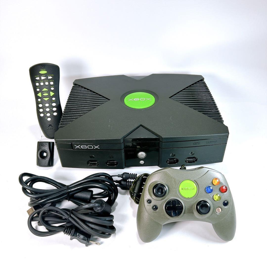 動作品】Microsoft XBOX 初代 本体 おまけ付き 希少 送料無料 動作品】Microsoft XBOX 初代 本体 おまけ付き 希少 送料無料
