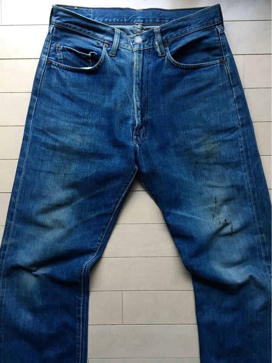 極上】濃紺 ビッグE 502 32×30 60年代 鬼ヒゲ リーバイス 赤耳 極上】濃紺 ビッグE 502 32×30 60年代 鬼ヒゲ リーバイス 赤耳