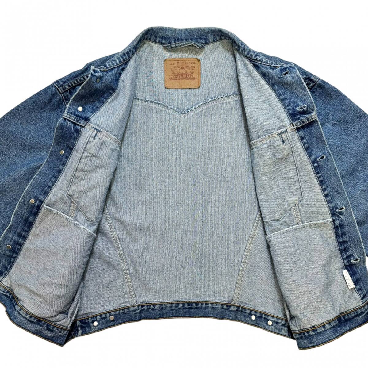 L 90s リーバイス levis カナダ製 75525 4th フォース デニム L 90s リーバイス levis カナダ製 75525 4th フォース デニム