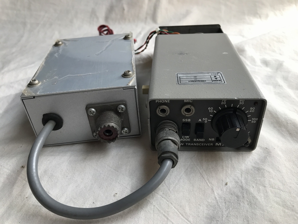 【希少】ミズホ通信 MX-2 144MHz帯 2m SSB/CW ピコ2 自作アンプ？付属機器付き