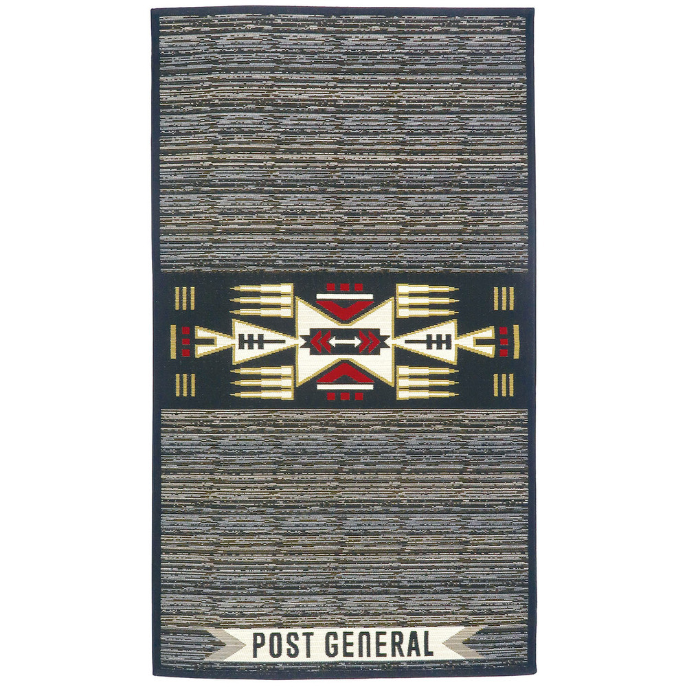 ☆ トライブブラック ☆ POST GENERAL ポストジェネラル トゥーゴーラグ ラグ おしゃれ カーペット マット ラグマット POST GENERAL