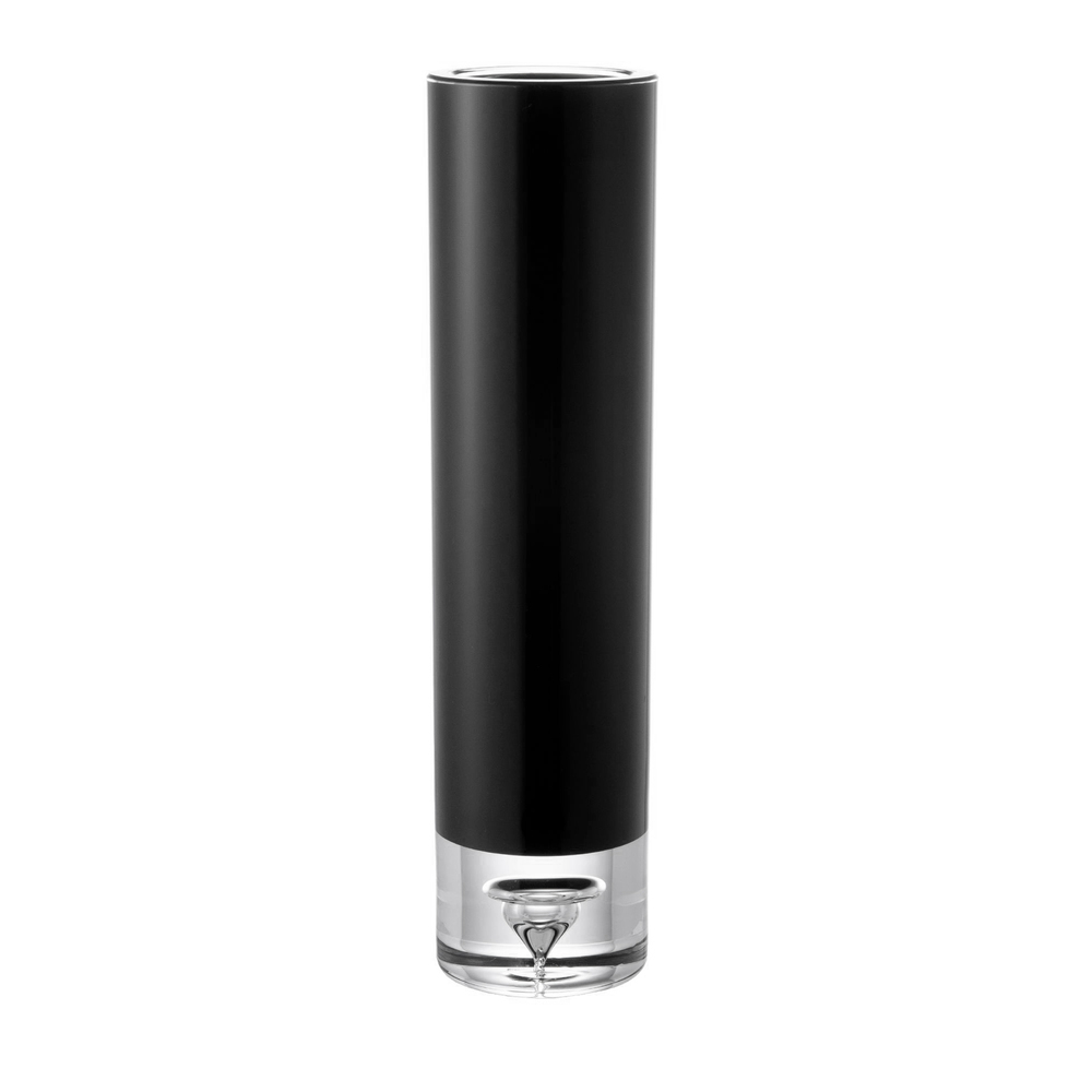 ☆ ブラック 花瓶 おしゃれ 通販 割れない 一輪挿し プラスチック ガラス 風 花びん ポリカーボネート花器 フラワーベース シリンダー ミ_画像1