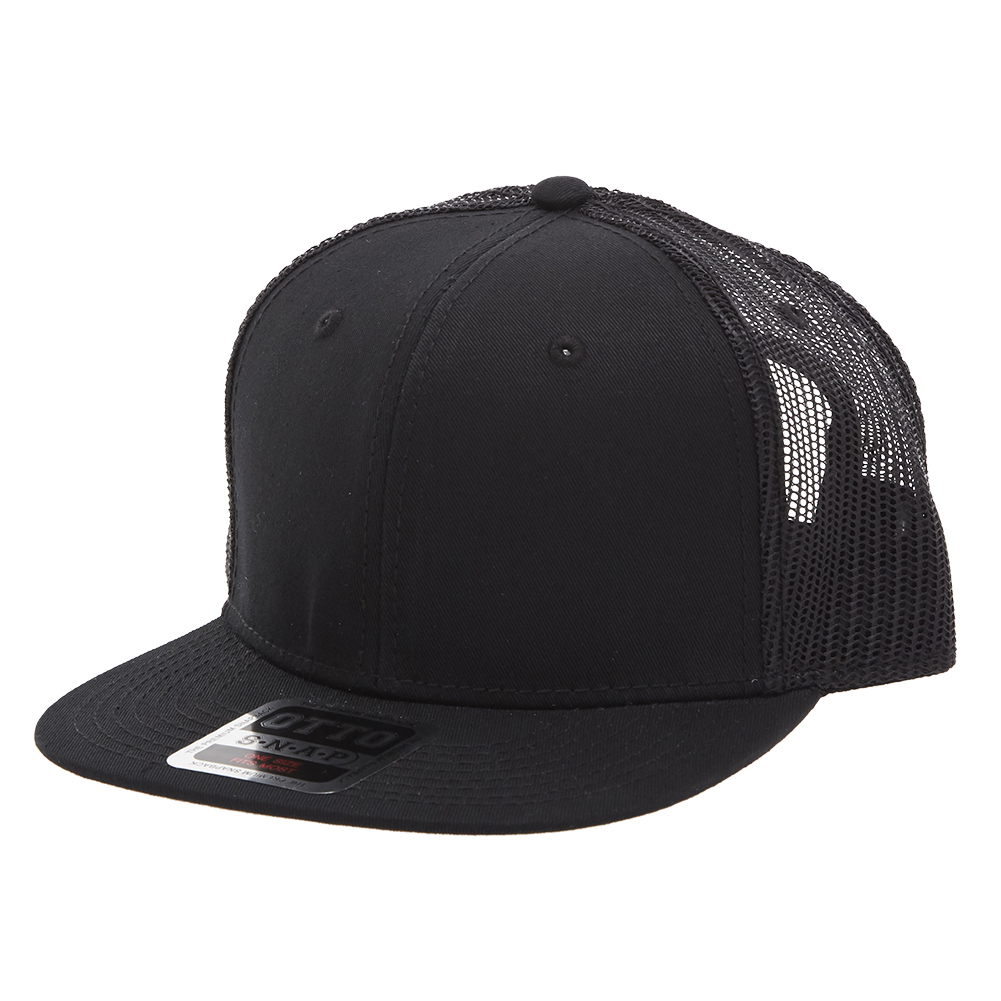 ☆ 3.Black ☆ MESHBACK otto オットー キャップ 帽子 ベースボールキャップ メンズ 通販 無地スナップバックキャップ レディース ユニセ