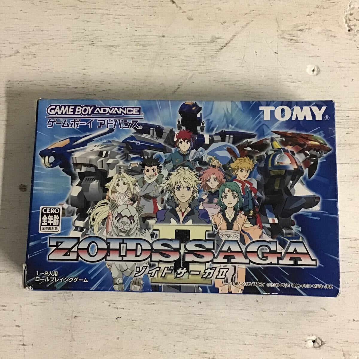 25 中古品 Nintendo ゲームボーイアドバンス ZOIDSSAGA Ⅱ ゾイドサーガⅡ