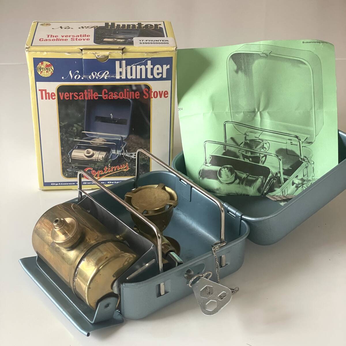 【箱付き！新品未使用！】Optimus オプティマス 8R ストーブ クッカー シングルバーナー キャンプ アウトドア/ not hiker B primus radius