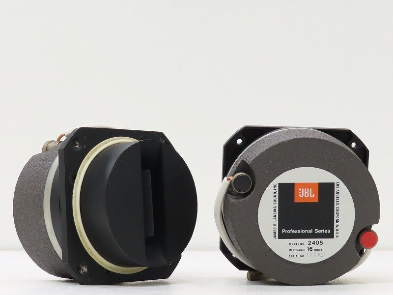JBL 2405 ホーン型ツイーター 16 同番シリアルペア サンスイ JBL 2405 ホーン型ツイーター 16 同番シリアルペア サンスイ