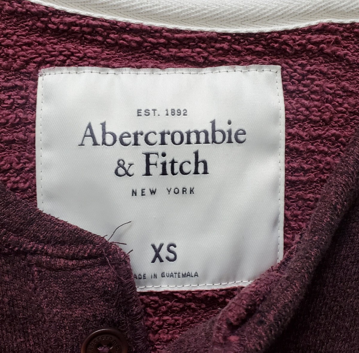 Abercrombie&Fitch　セーター　XSサイズ　ブラウン　中古品　女性でもOK_画像3