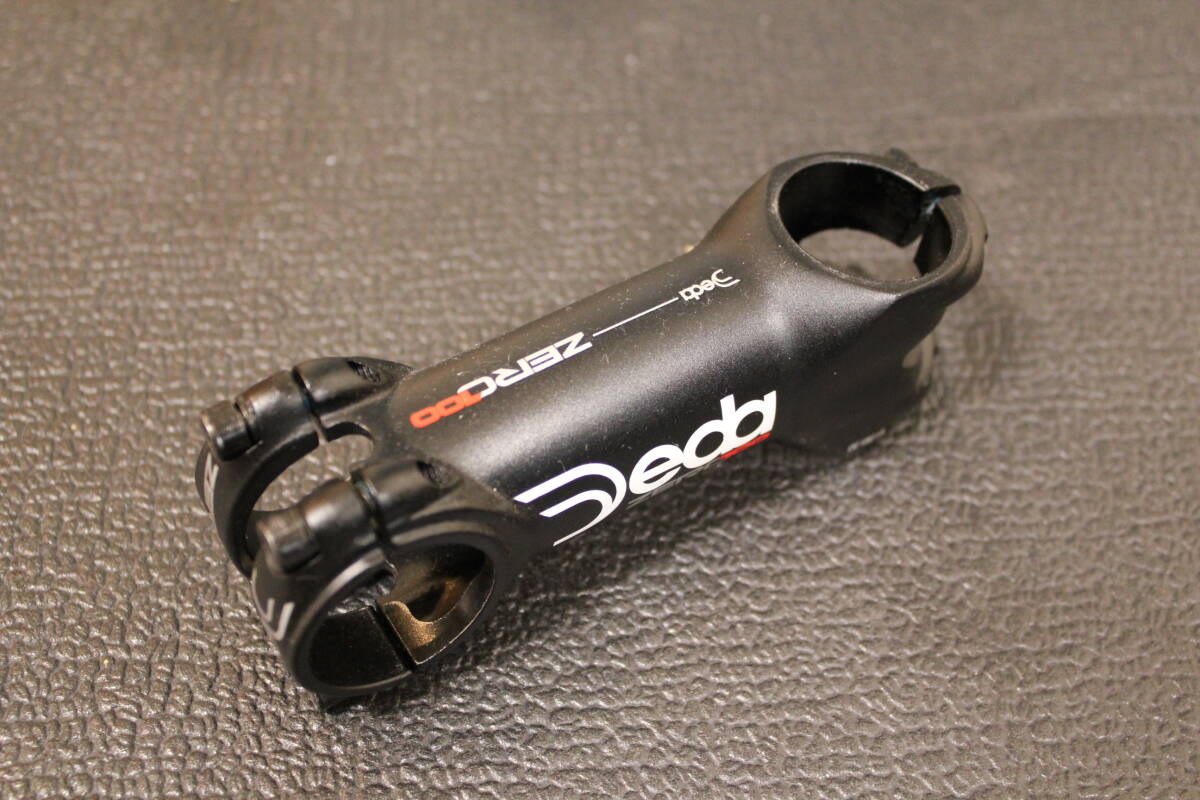 【DEDA / デダ】 ZERO100 BK 31.7mm/ステム長90mm/角度83度/高さ40mm/ロードバイクステム