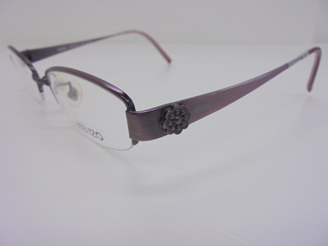 【KCM】glas-142★展示品★【KENZO/ケンゾー】メガネフレーム　ハーフリム　KE25364　50□17-140　眼鏡/めがね