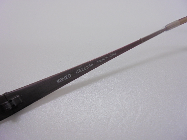 【KCM】glas-142★展示品★【KENZO/ケンゾー】メガネフレーム　ハーフリム　KE25364　50□17-140　眼鏡/めがね